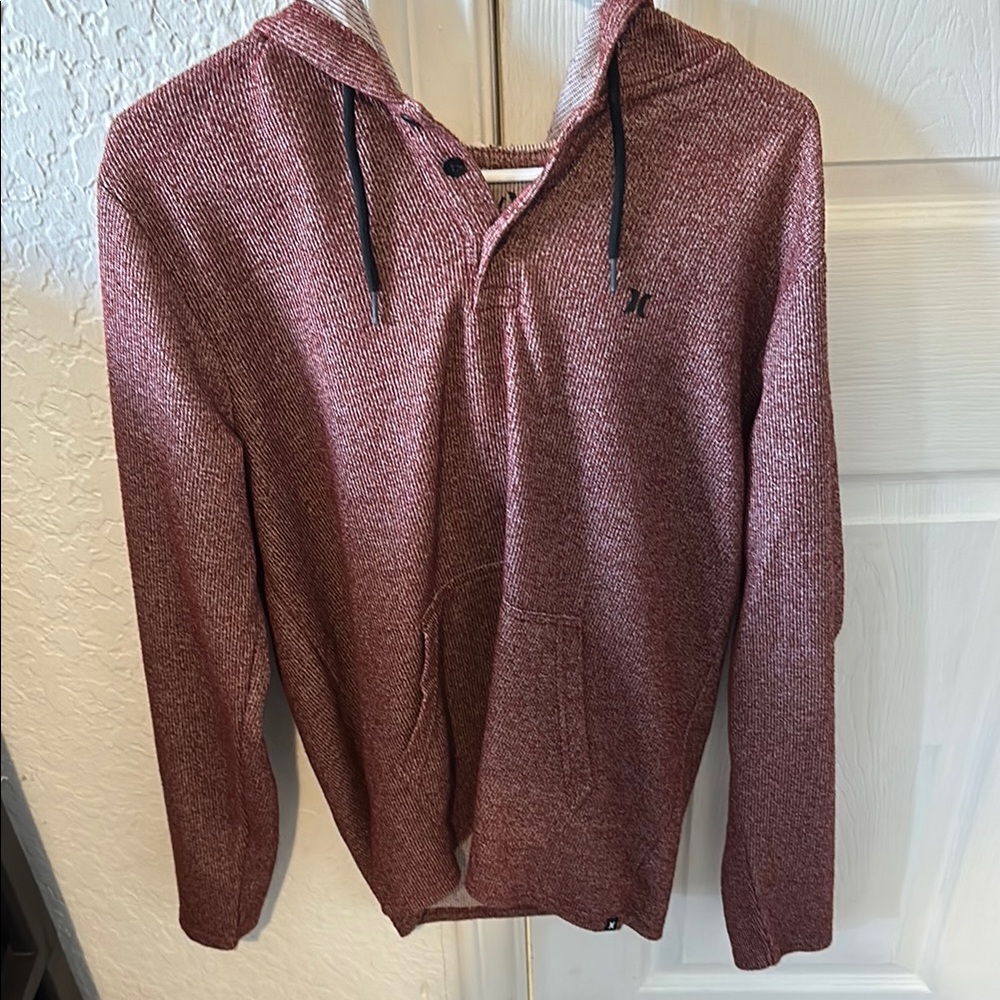 Men's Red Sweater Hoodie